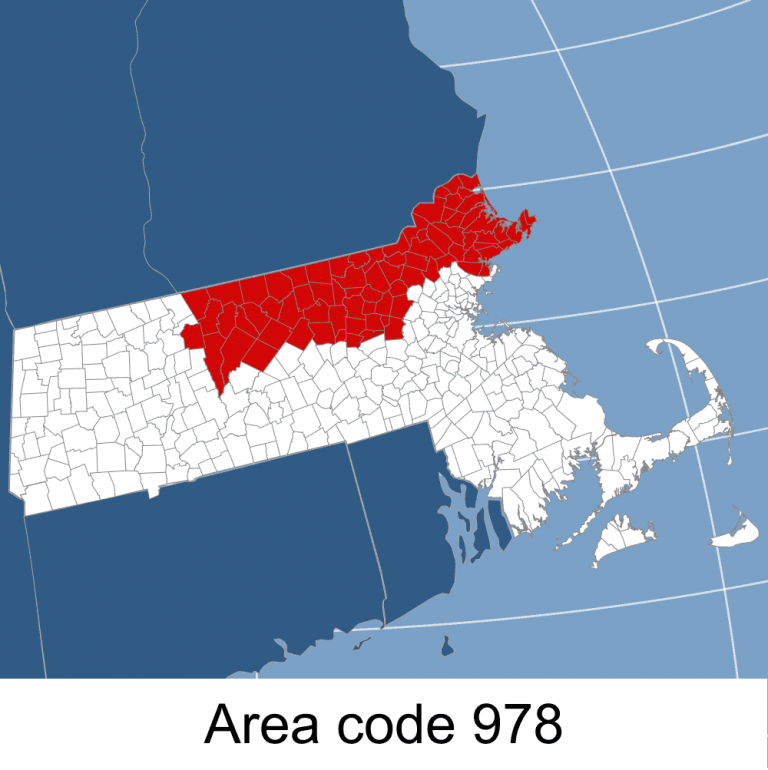 978 Area Code Map Where Is 978 Area Code In Massachusetts Photos ...